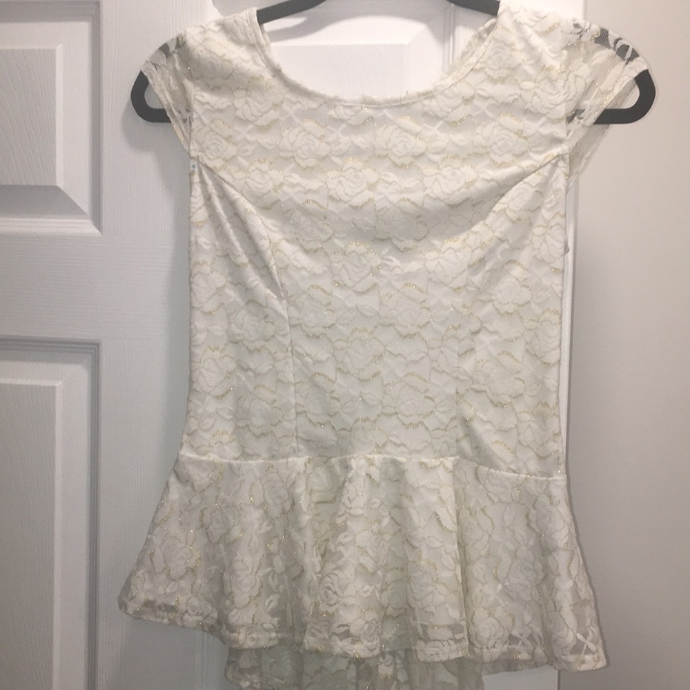 Peplum shirt